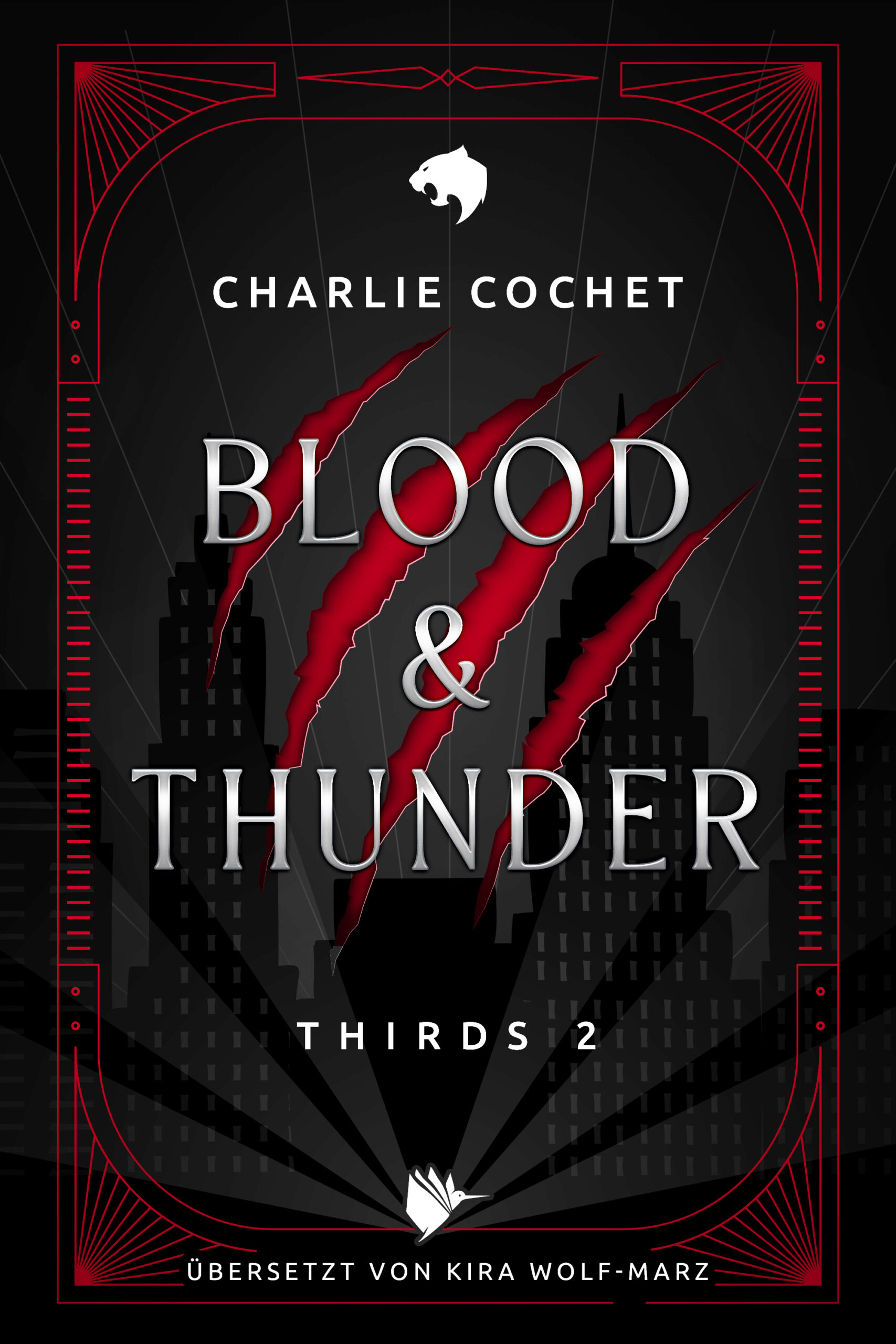 Cover des Romans Blood & Thunder (THIRDS 2) von Charlie Crochet